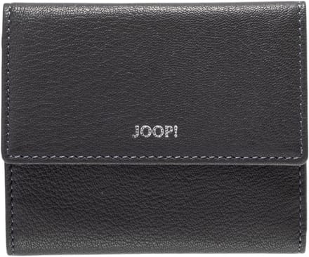 JOOP! Leren Portemonnee Lantea Simona Purse Castlerock Donkergrijs