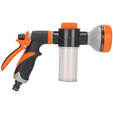 Tuinsproeischuimer met Hoge Druk, Multifunctionele Waterspuitmachine met 8 Modi voor Landbouw Type 1 black