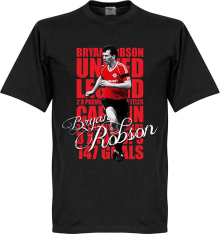 Bryan Robson Legend T-Shirt - M
