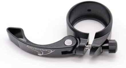 Zadelklem - Quick Release - Fietszadel Verstellen - Aluminium Constructie - 40 mm - Zwart