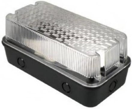 Nova Slagvaste buitenarmatuur - Zwart - IP54 - Kunststof - E27 fitting