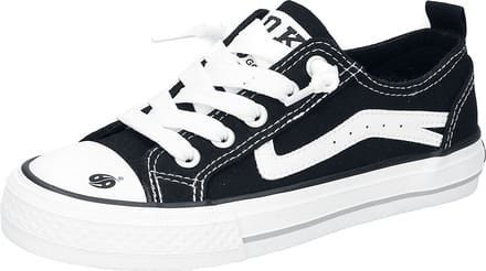 Dockers by Gerli Unisex Sneakers voor kinderen - zwart/wit - EU 33
