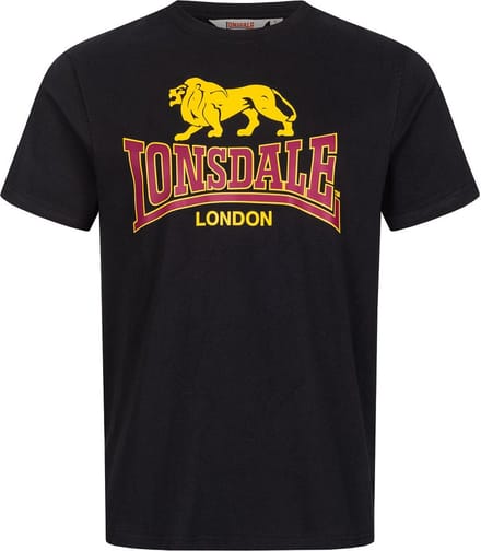 Lonsdale Classic T-shirt Taverham Zwart - Maat: S
