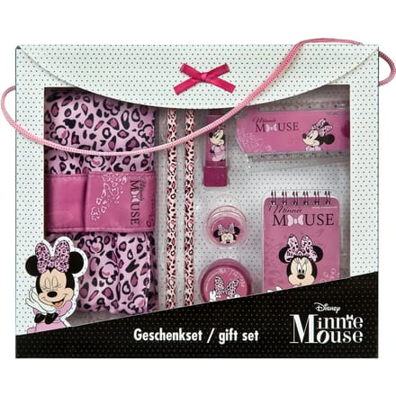 Undercover - Minnie Mouse Stationery Geschenkset 8-Delig - Kunststof - Multicolor -