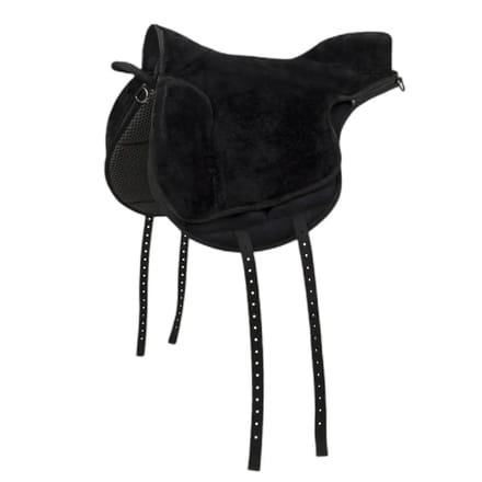 QHP - Bareback Pad - Super Soft - Zwart - Pony