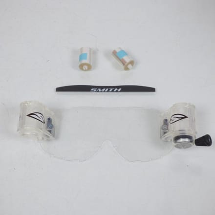 Roll-off set - Vizier folie - Crosshelm - Compleet systeem - 0.01 Liter - Transparant