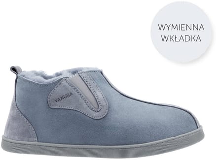 Pantoffels van schapenleer Vanuba Columbia