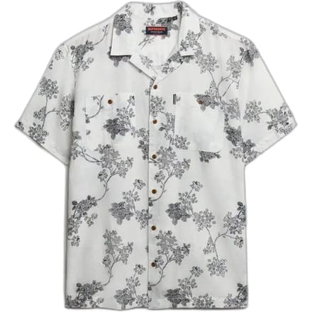 Superdry - Beach overhemd met korte mouwen - Heren - Shirts