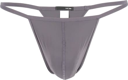 HOM Plume g-string (1-pack) - heren string - antraciet grijs