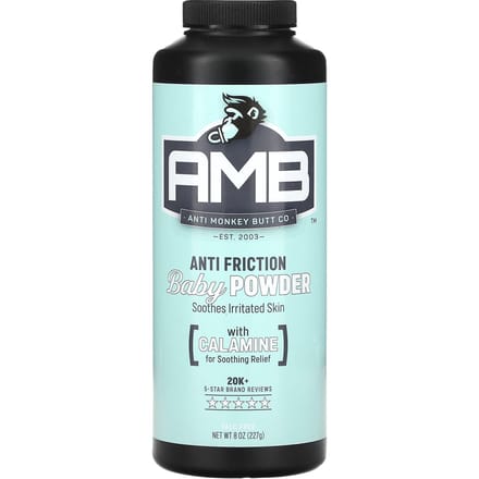 Anti Monkey Butt, Anti-Friction Baby Powder, 8 oz (227 g) white