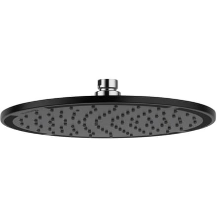 Kludi A-QA black plate shower Ø 25 cm 6432587-00