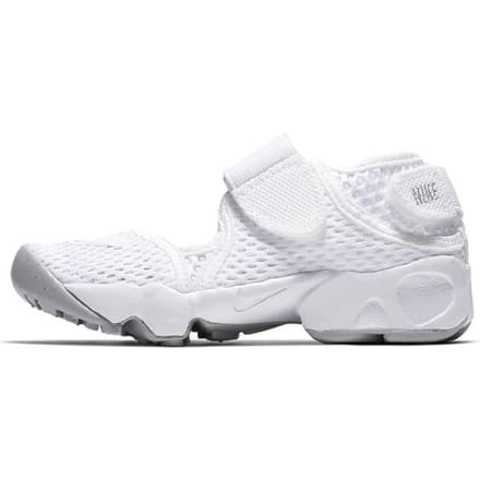 Baskets Nike Air Rift PS Blanc Gris Loup Enfants 322359-111 36 white