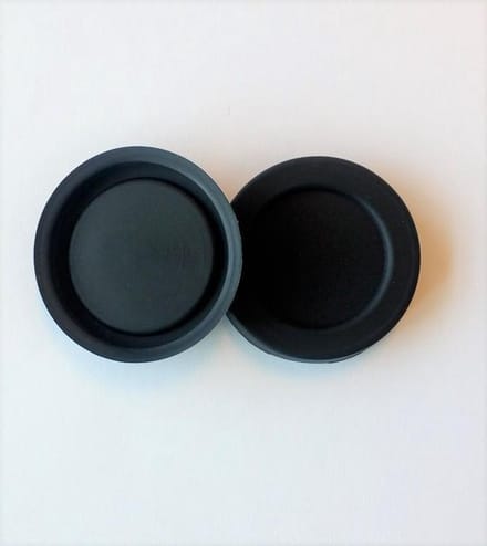 Eizook 2 st. Silicone afsluit deksels voor blikjes - bier fris blik afsluiter - Zwart