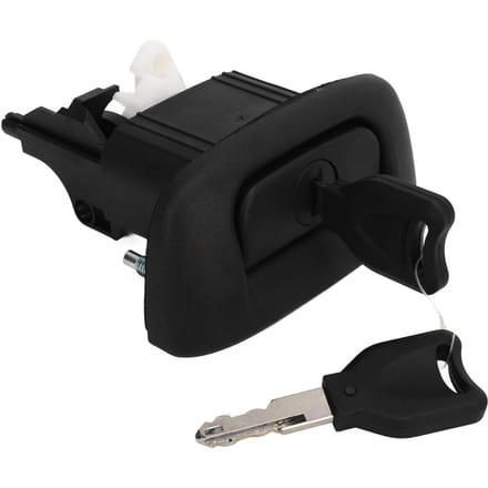 Achterklep Kofferbak Slot met 2 Sleutels Weerbestendig 7700431773 Zwart Vervanging voor Platina black