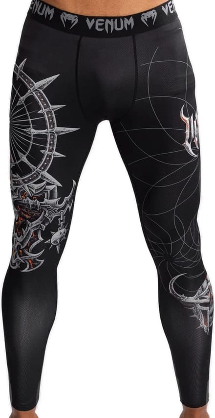 Venum Gladiator 5.0 Spats Zwart Zilver - S