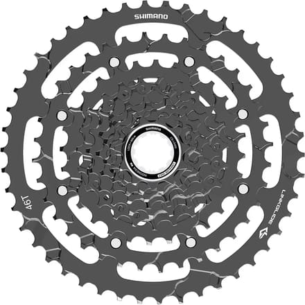 Shimano Cues Lg400-9 Fietscassette Zilver 9s / 11-46t