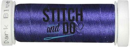 Donkerblauw Linnen Garen Stitch & Do