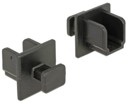 Afsluit cover / Poortbeschermer voor USB3.0 USB-B poorten / met greep (10 stuks)