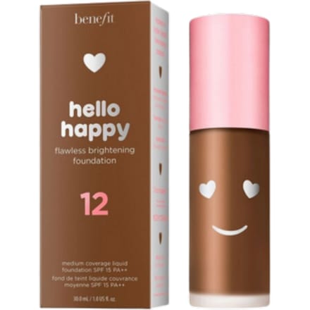 Benefit Hello Happy Flawless Brightening Foundation - #12