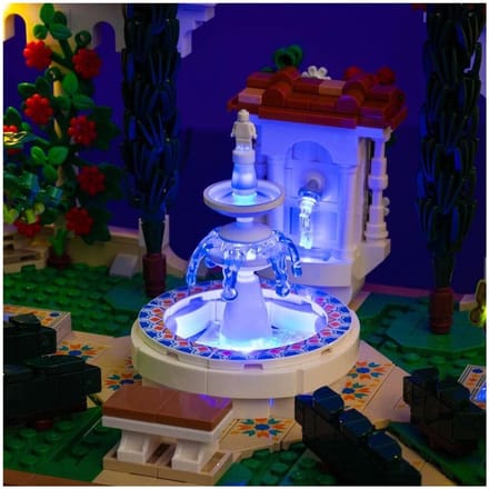 LMB 2.0 - Verlichtingsset geschikt voor LEGO® 10359 Fonteintuin