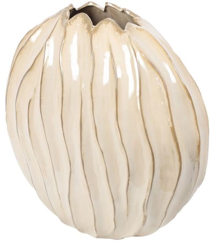Countryfield Vaas Baron Boulder - Wit - 41 x 20 x 42 cm