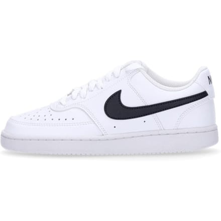 Nike Court Vision Low Next Nature Dames Sneakers - White/Black