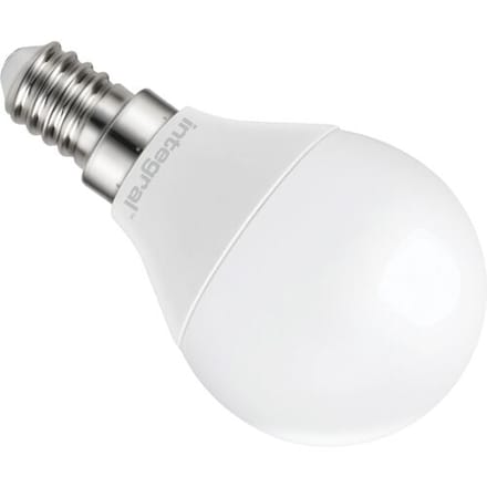 Integral LED lamp kogel mat E14 4.2W 470lm 2700K* Dimbaar