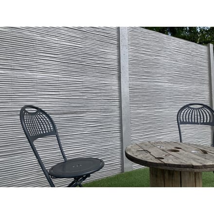 Intergard Beton schutting Bamboostone dubbelzijdig 200x200cm
