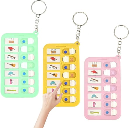 Set van 3 Herbruikbare Checklistborden, Weekplanner voor Kinderen, To-Do Lijst, ADHS Hulpmiddel, Timetable, Leerplan en Herinnering in Meerdere Kleuren