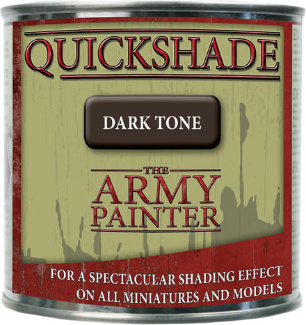 The Army Painter Quickshade Darktone miniaturen verf 250 ml.