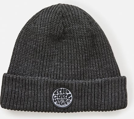 Icons Reg Beanie - Black