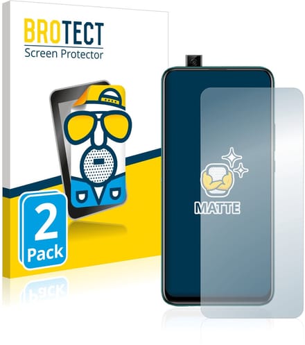 BROTECT - Screenprotector voor Huawei P smart Z - Folie Beschermfolie matte 2 Stuks