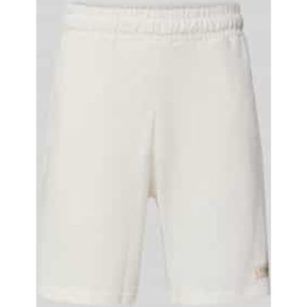 Short met labeldetail en elastische band model 'Arcos'