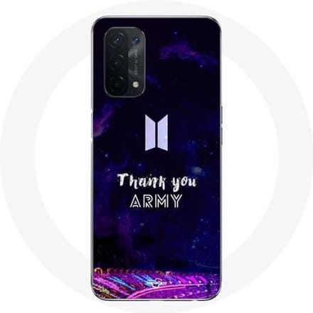 Oppo A54 5G hoesje BTS legergroep BTS koning van K-pop