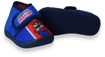 Super Mario Jongens Pantoffel | Blauw | Maat: 25