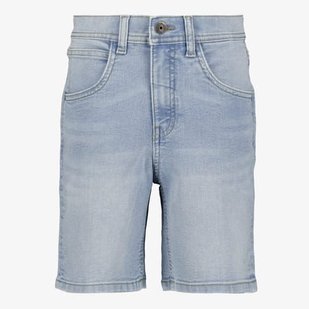 Name It jongens denim short lichtblauw - Maat 140