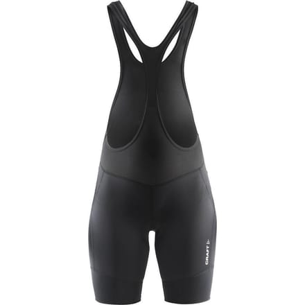 Craft Velo Bib Shorts W - Dames - S -  Fietsbroek Zwart