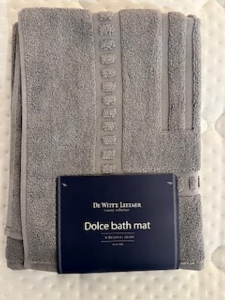 De Witte Lietaer Dolce badmat steel grey 60/70 cm