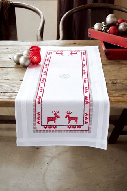 Loper kit Geruite rendieren - Vervaco - PN-0147682