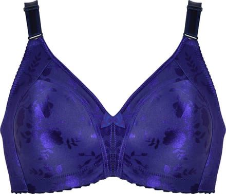 Naturana - Minimizer bh met bloemenpatroon - 5363 - Galaxy Violet - 100B