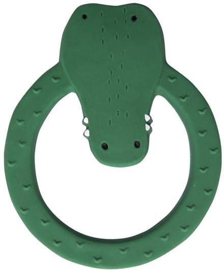 Trixie Baby Trixie Teething Ring Round - Mr. Crocodile