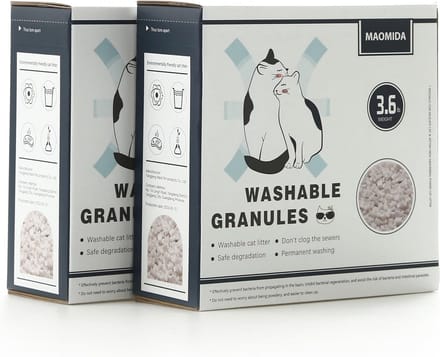 Composteerbare Wasbare Kattenbak Granulaat voor Katten Toilet Training - 3,3 kg