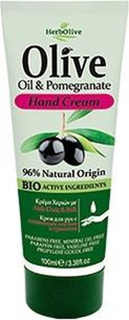 HerbOlive Handcrème *Olijfolie & Granaatappel* 100ml