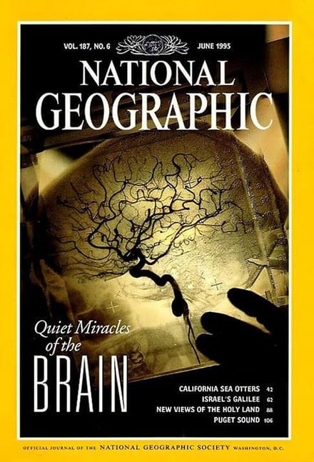 NATIONAL GEOGRAPHIC JUNI 1995 EDITIE ENGELS TIJDSCHRIFT