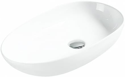 Mexen Lucia opbouwwastafel 55 x 30 cm, wit - 21925500