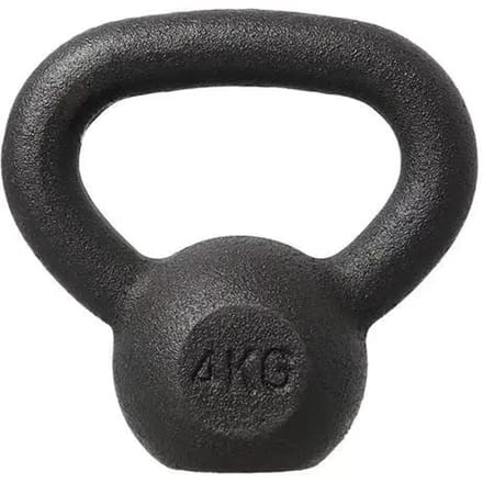 HMS Kettlebell - Gietijzer - 20 kg - Zwart