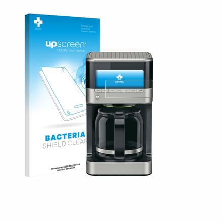 upscreen - Screenprotector voor Braun PurAroma 7 - Folie Beschermfolie transparant antibacterieel