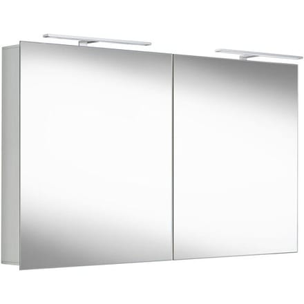 Megabad Profi Collection Alu 100 LED mirror cabinet S120 MBRSPS120