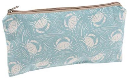 CGB Giftware Harbour Blue Crab Fish Wash Bag (Prod: H: 15cm W: 28cm D:0.7cm) (Crab)