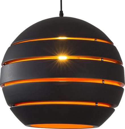 Hanglamp Rond Zwart Modern 40 cm - Scaldare Dalmine